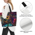 thumbnail image 3 of Fotbe Mandala Colorful Bolsa Tote Estética de Lona con Estampado para Mujer - Bolsa Reutilizable de Hombro Casual para Vacaciones, Compras, Trabajo y Gimnasio, 3 of 8