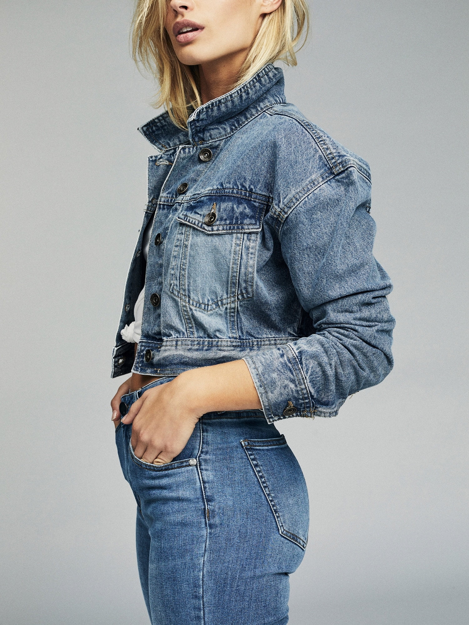 cotton on denim jacket