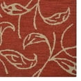 thumbnail image 5 of Rugsotic Carpets Hand Tufted Wool Eco-Friendly Area Rugs - 9'x12', Rectangle, Red Beige, Modern Contemporary Design, High Pile Handmade Anti Skid Rugs for Living Room, Bed Room (K00726), 5 of 5
