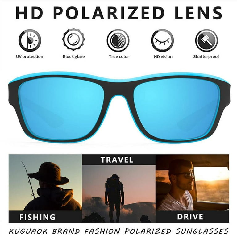 Hirundo Outdoor Sports Sunglasses, With Anti-Glare Polarized Lens