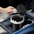 thumbnail image 3 of VBXOAE Multifunctional Car Trash Can Convenient Press Open Lid,Large Capacity,Space Saving,Washable Plastic Bin for Car and Home Use, 3 of 9