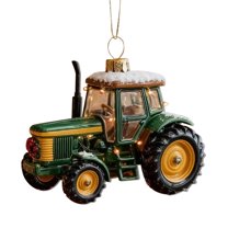 ​​GiLiling 2D Tractor Acrylic Christmas Ornament​​ | 2025 Farm-Themed Tree Decoration with Detailed Craftsmanship and Seasonal Celebration Enhancements