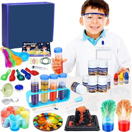 Style-Carry Science Kits for Kids 70 Lab Experiments STEM Activities Educational Scientist Toys Gifts for Boys Girls 4 5 6 7 8 9 10-12 Years Old Boys Girls Kids