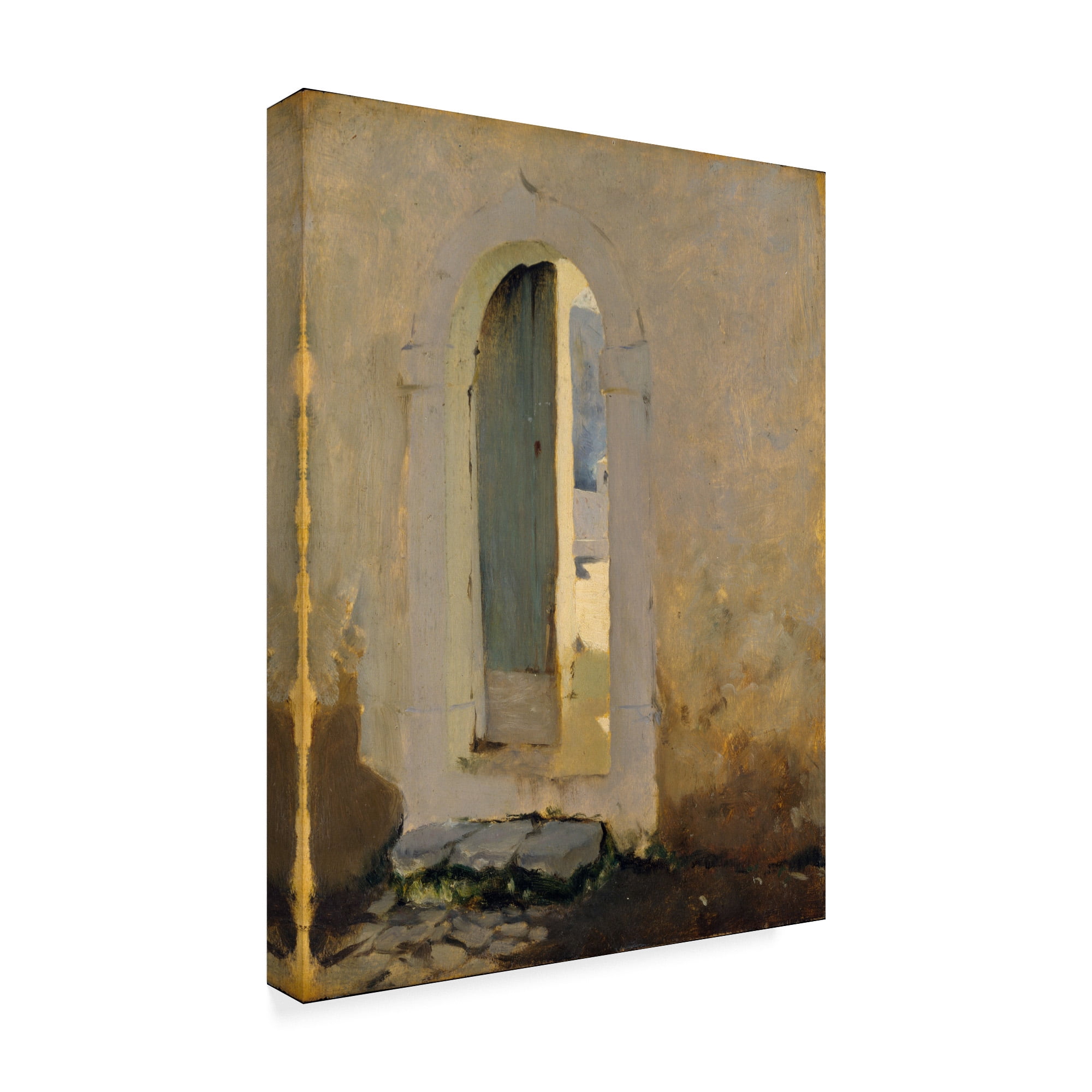 Trademark Fine Art 'Open Doorway Morocco' Canvas Art by John Singer Sargent