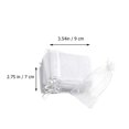 thumbnail image 2 of 100pcs Gauze Drawstring Bag Festival Goody Pouch Portable Jewelry Storage Pouch, 2 of 8