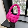 thumbnail image 3 of Bolso de compras para mujer, bolso ligero plisado para mujer, bolsos de viaje de Color sólido FLhrweasw Nuevo, 3 of 9