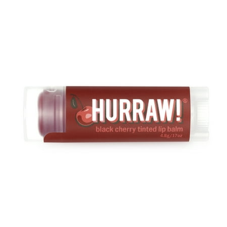 Hurraw Balm - Black Cherry - Tinted Lip Balm
