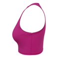 thumbnail image 4 of Top Danskin Now para Mujer, Deportivo Cuello Redondo Magenta Talla M, 4 of 4
