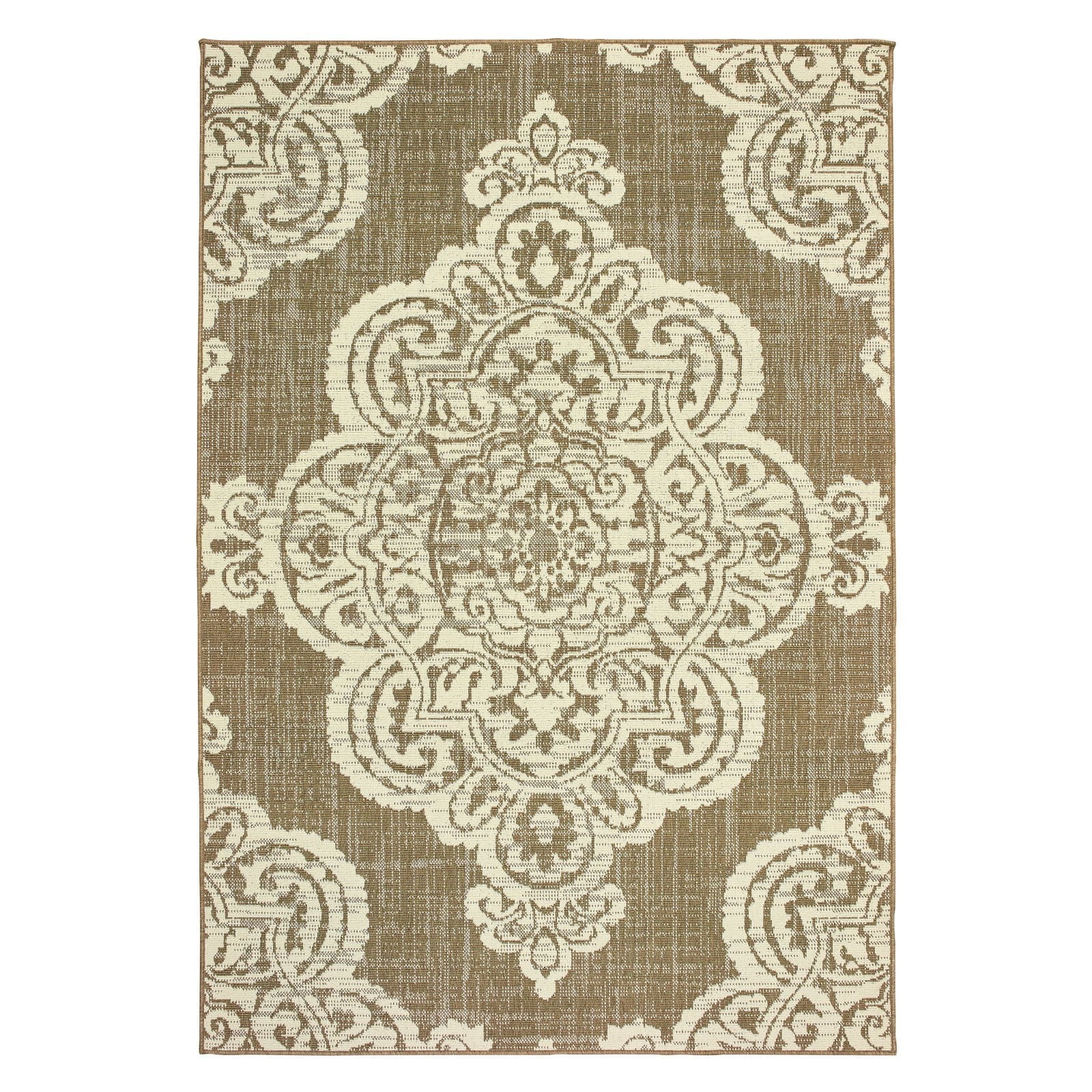 Avalon Home Mackinaw Center Medallion Indoor/Outdoor Area Rug