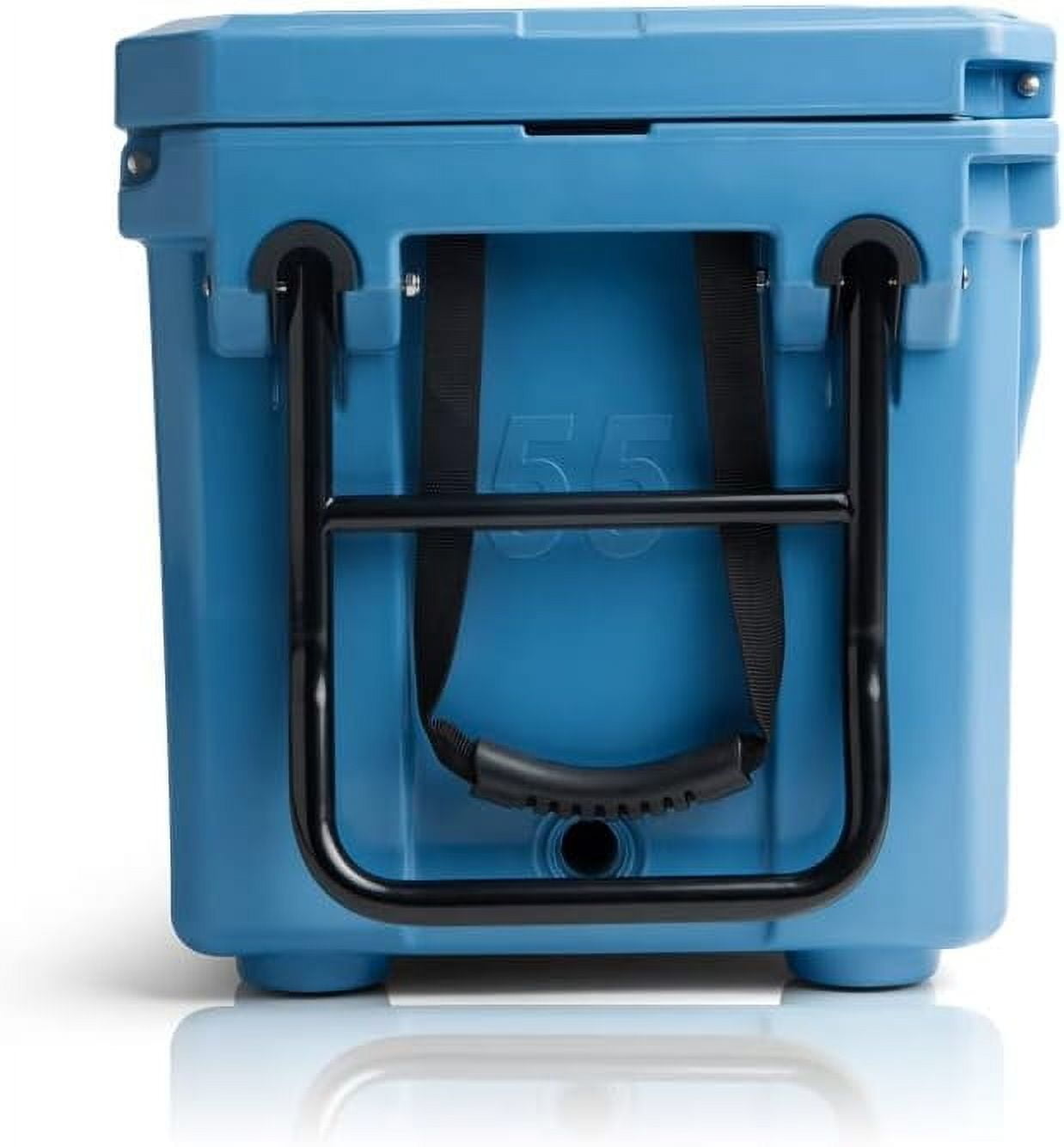 Blue Coolers Cobalt 55 qt Hard-Sided Cooler, Cobalt Blue (Wheeled)