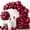 Burgundy, variant on Tan Balloons 129pcs Different Sizes Pack of 18 12 10 5 Inch, Latex Boho Neutral Light Brown Coffee Balloon Garland Arch Kit for Wedding Baby Shower Jungle Safari Fall Birthday Bear Themed Party