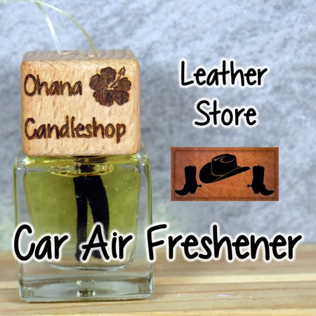 Leather Store Scented Car Air Freshener