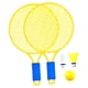 thumbnail image 5 of Raquetas de tenis para niños con pelota, raquetas de bádminton para deportes de interior y amarillo, 5 of 9