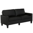 thumbnail image 3 of DHP Bridgette Track Arm Sofa and Couch, Black, 3 of 13