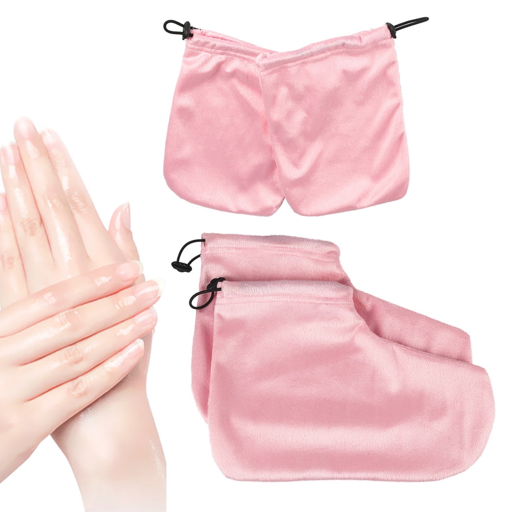 Paraffin Wax Gloves and Booties for Hands and Feet Thermal Insulated Keep Warm Mitts and Socks