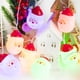 thumbnail image 4 of Inteprter 10 luces LED de cadena de Navidad muñeco de nieve patrón de Papá Noel fiesta de árbol de Navidad guirnalda de día conmemorativo Cocina y Comedor, 4 of 6