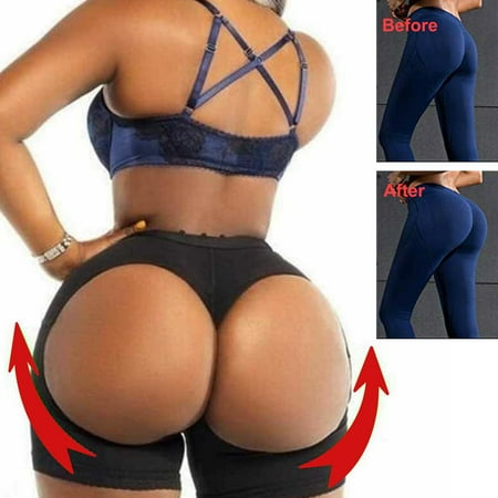 

Women Body Shaper Butt Lifter Enhancer Briefs Low Waist Hip Push Up Booster Shaping Panties