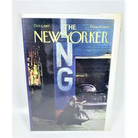 The New Yorker - Oct. 5,1957 - By Arthur Getz - Greeting Card