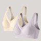 thumbnail image 2 of Mujeres Color Sólido Cuatro Filas Ajustable Inalámbrico Sujetador Levantamiento Reunión Diseño Plegable Comodidad Uso Diario, Ropa Interior Y Sujetadores de las Mujeres, 2 of 9