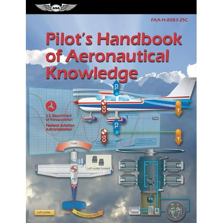 Asa FAA Handbook Pilot's Handbook of Aeronautical Knowledge (2024): Faa-H-8083-25c, (Paperback)