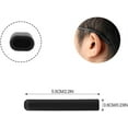 thumbnail image 2 of 5 Pairs Silicone Glasses Ear Cushion,2.2x0.23In Eyewear Comfort Replacement Cushions,Black Eye Glasses Ear Cushion for Children,Adults, 2 of 6