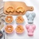 thumbnail image 4 of Moldes para pasteles de chocolate para repostería - Moldes de fondant de media esfera en pack de 2 para pasteles y magdalenas, moldes de silicona aptos para horno y congelador, 4 of 9