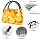 thumbnail image 4 of Fotbe Autumn Maple Leaves Bolsa Térmica Portátil con Estampado, Bolsa de Entrega de Alimentos Aislada, Bolsa Reutilizable de Gran Capacidad para Comidas y Supermercado, 4 of 6
