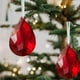 thumbnail image 5 of Adornos Navideños de Plástico con Piedras Preciosas Colgantes, 12 X 8 Cm | Decoraciones Navideñas Brillantes y Coloridas En Rojo, Dorado, Blanco, Morado y Azul | Decoración para Fiestas de San Valent, 5 of 6