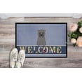 thumbnail image 2 of Carolines Treasures BB5640MAT 18 x 27 Po Glen de Tapis d'Intérieur Ou d'Extérieur Imal Grey Welcome, 2 of 4