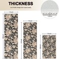 thumbnail image 4 of Pioneer Flower Floral Print Pattern Kitchen Rugs Sets Of 3,Kitchen Runner Rugs Non Skid Washable,Decorative Kitchen Floor Mats for Kitchen,Sink,Laundry,17"x30"+ 17"x47" + 17"x59", 4 of 6