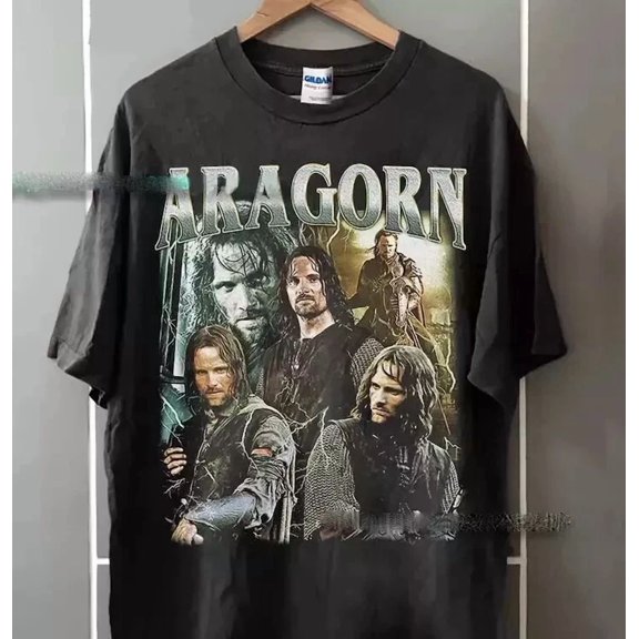 RARE Aragorn Unisex Shirt, Aragorn Vintage 90' Shirt, Aragorn Classic Vintage Boot...