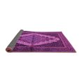 thumbnail image 2 of Ahgly Company Indoor Round Persian Purple Traditional Area Rugs, 3' Round, 2 of 4