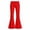 Red, variant on Girls'Comfortable Flare Pants,Soft Elastic Waist Kids Pants,Easy Care Flare School Uniform Pants for Daily Wear