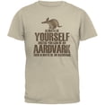 thumbnail image 1 of Always Be Yourself Aardvark T-Shirt Adulte Sable, 1 of 1