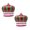 Red Green, variant on tasrioml 2 Pcs Christmas Crown Ornaments Vintage Style Plastic Red Green/Goldem Royal Crown Ornament for Xmas Tree Window Shop Home Holiday Decor