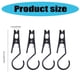 thumbnail image 3 of 4Pcs Outdoor Camping Lights Hook Holder Antiskid Clamp Tent Fixed Clip Tent Clip Light Hook Nonslip Fixing Clip, 3 of 4