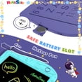 thumbnail image 4 of Bloc de dibujo HOMESTEC Astrodraw, tableta de escritura LCD para niños de 3 a 6 años, 4 of 8