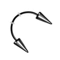 thumbnail image 2 of Piercing Labios, Joyería de Moda, Colmillos de , Joyería de Moda para Disfraces de Halloween, Accesorios para Fiestas, Negro Yinane Joyería de los dientes, 2 of 7