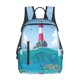 thumbnail image 1 of Disketp Lighthouse Sea Port Mochila Ligera e Impermeable, Mochila de Día Resistente para Viajes, Senderismo y Uso Diario para Hombre y Mujer, 1 of 7