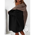 thumbnail image 4 of Sudadera con capucha para mujer, estilizadas, con bloques de colores, talla XL, 4 of 5