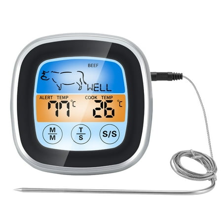 

XFLWAM Electronic Screen Kitchen Meaty Food Thermometer Probe Type Water Temperature Needle