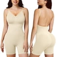 thumbnail image 2 of Women's Backless Shaping Garment Jumpsuit Seamless Full Body Shaping Sleeveless Jumpsuit Vest Shape X, 2 of 4