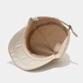 thumbnail image 3 of Vintage Army Baseball Cap Cotton Cadet Hat Breathable Flat Cap Spring Autumn Sun Cap, 3 of 6