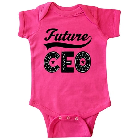 

Inktastic Future CEO Boss Gift Gift Baby Boy or Baby Girl Bodysuit