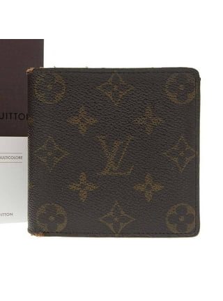 Authenticated Used Louis Vuitton Monogram Eclipse Zippy Wallet Vertical  M62295 Long Men's 