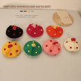 thumbnail image 4 of Txlixc Lindos niños pequeños boinas de setas para niños pequeños sombreros de punto cálidos para niños en invierno Txlixc  moda, 4 of 4