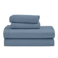thumbnail image 2 of Superior Egyptian Cotton Deep Pocket 1500 TC Sheet Set, Full, Medium Blue, 2 of 10
