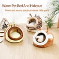 thumbnail image 2 of Kiibsot Guinea Pig Rat Bed Hideout for Rat Bearded Dragon Hedgehog Ferret to Sleep and Hide, Guinea Pig Cage Accessories Habitat Décor, 2 of 4