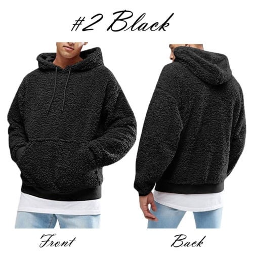 Black teddy bear hoodie sale