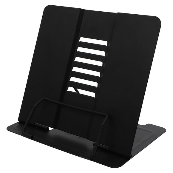Minkissy 1Pack Book Holder Iron Reading Shelf Hands-free Reading for Study Home Office